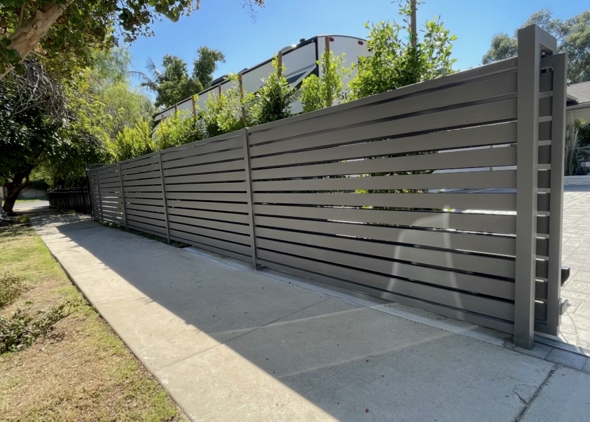 Wrought Iron Fence & Gates installation in Los Angeles by Fence Guys