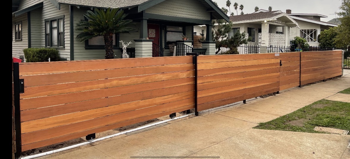 Wood Fence & Gates installation in Los Angeles by Fence Guys